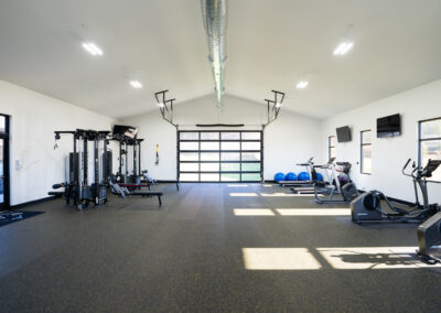 Robert Alexander Center For Recovery full gym with gym equipment