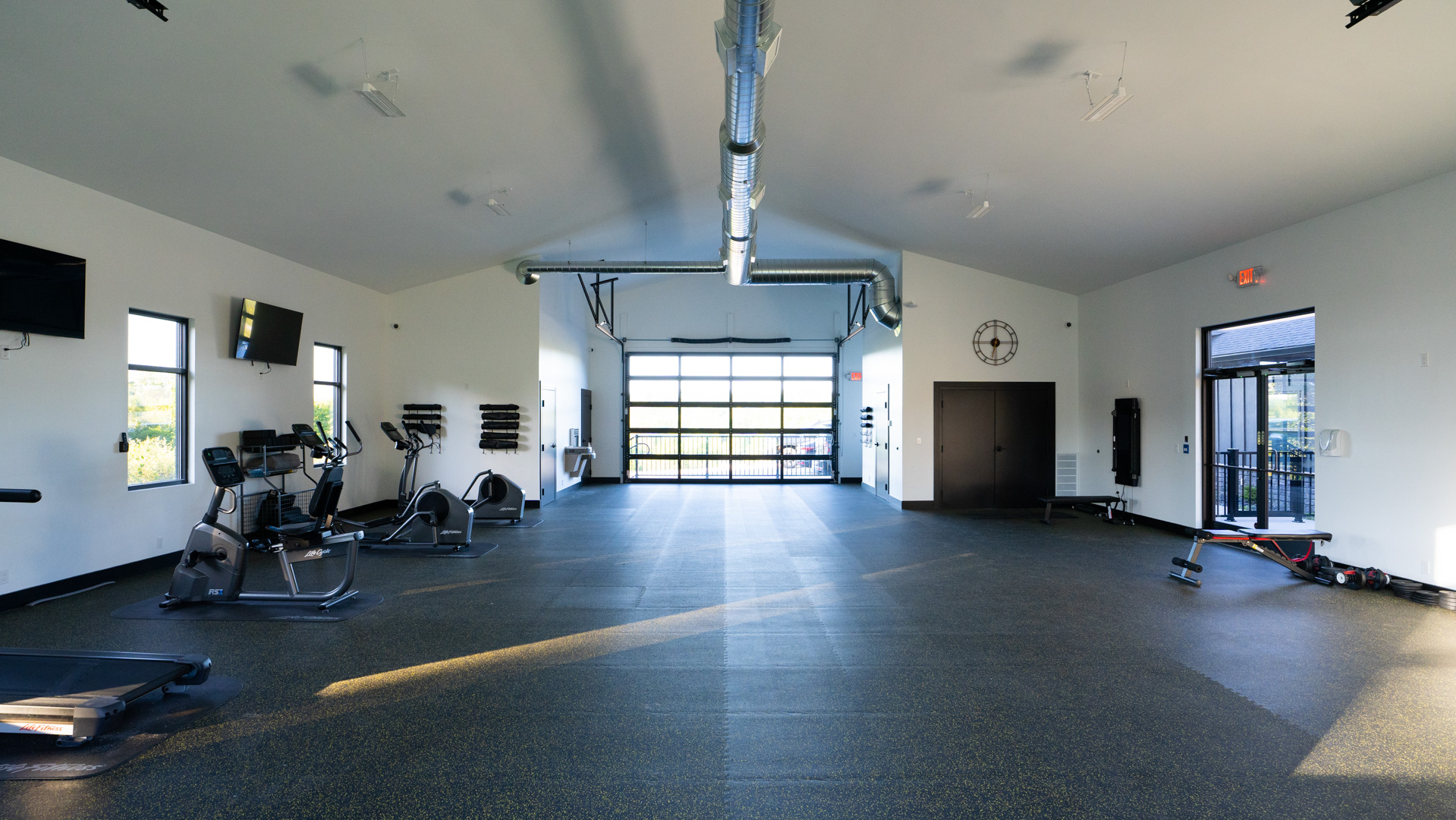 Robert Alexander Center For Recovery full gym with gym equipment
