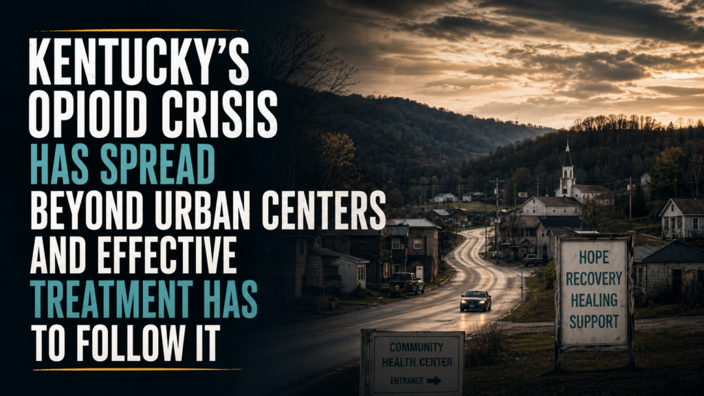 Kentucky's Opioid Crisis Has Spread Beyond Urban Centers and Effective Treatment Has to Follow It 2 opioid