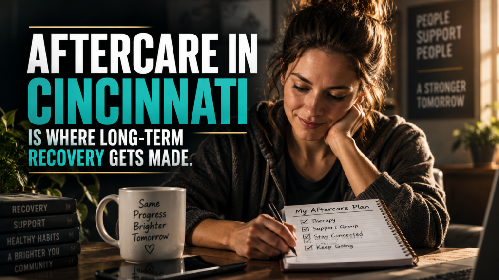 Aftercare in Cincinnati Is Where the Difference Between Completing Treatment and Sustaining Recovery Actually Gets Made 1 Aftercare