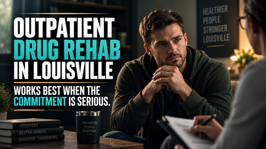 Outpatient Drug Rehab in Louisville Produces Its Strongest Results for People Who Arrive Ready to Treat It Like the Serious Clinical Commitment It Is 4 outpatient