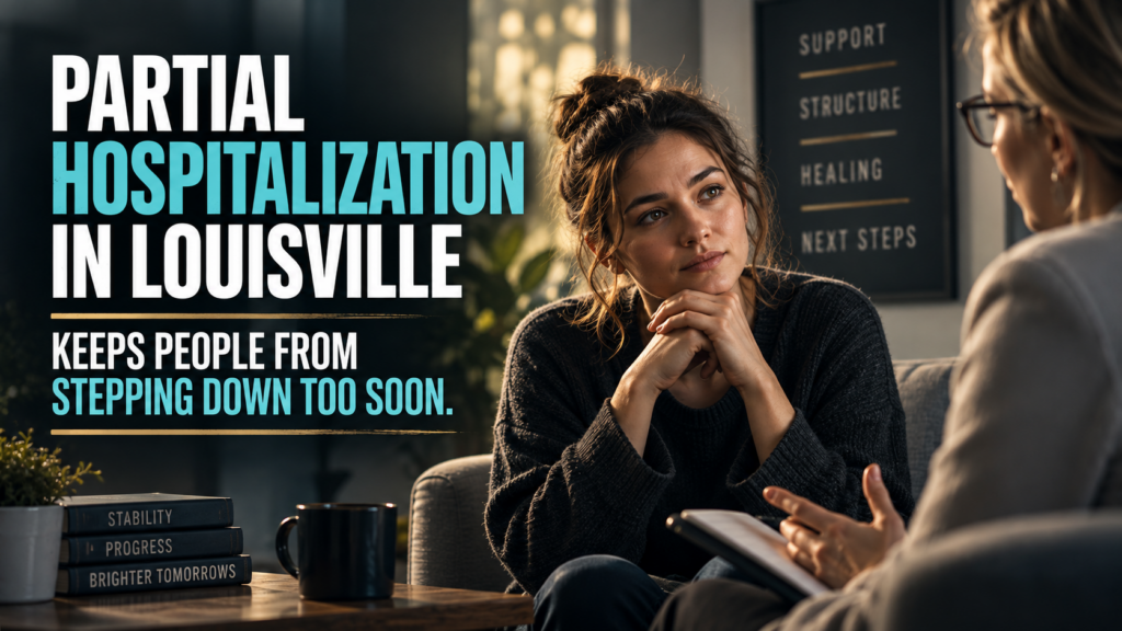 Partial Hospitalization in Louisville Is What Keeps People From Graduating to Independence Before Their Recovery Is Stable Enough to Hold It 1 Partial Hospitalization