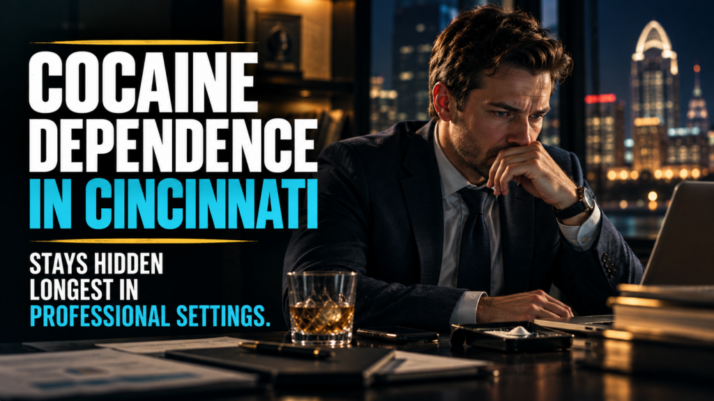 Cocaine Dependence in Cincinnati Develops in Professional Environments Where Use Stays Hidden the Longest 1 Cocaine Dependence in Cincinnati Develops in Professional Environments Where Use Stays Hidden the Longest