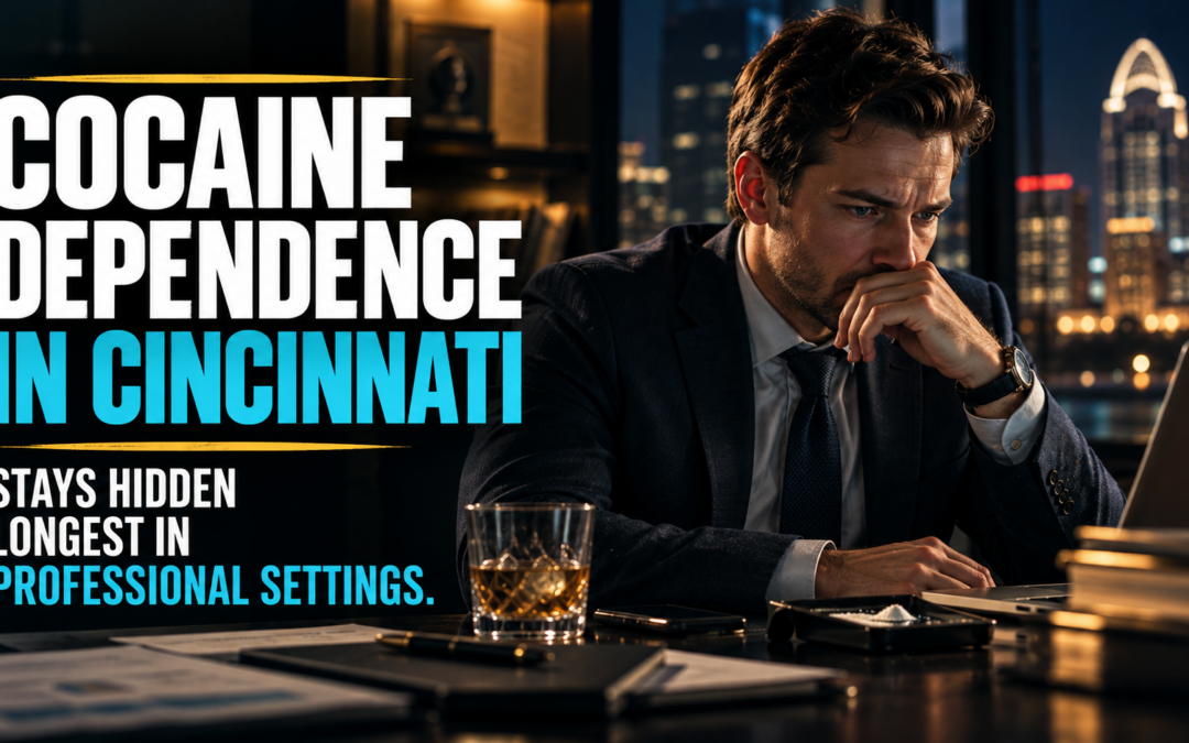 Cocaine Dependence in Cincinnati Develops in Professional Environments Where Use Stays Hidden the Longest