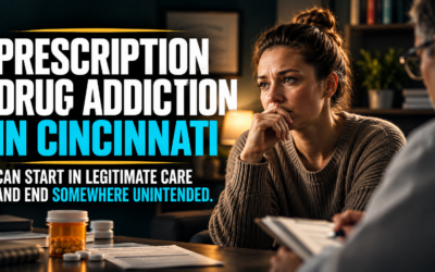 Home 11 Prescription Drug Addiction in Cincinnati Starts in Legitimate Care and Ends Somewhere the Patient Did Not Intend